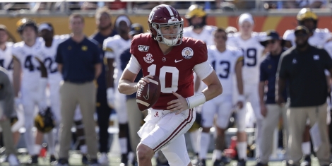 College Football Odds Alabama Mac Jones