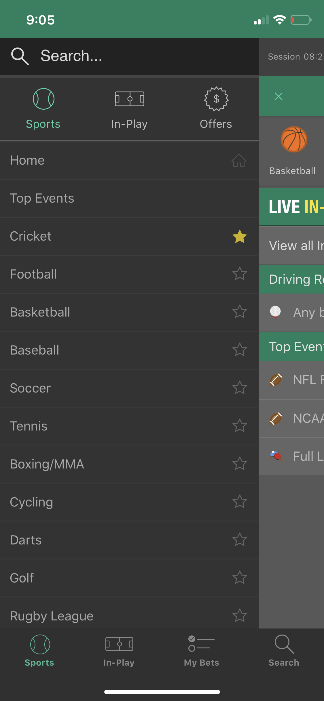 Bet365 5 Bet365 App Navigation