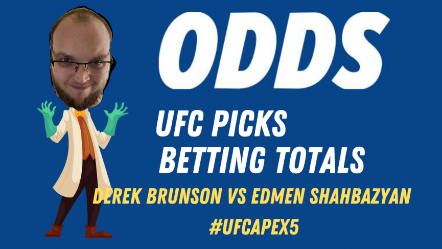 UFC Picks and Predictions Fight Night Apex 5 Best Bets 1 Totals Betting UFC Apex 5