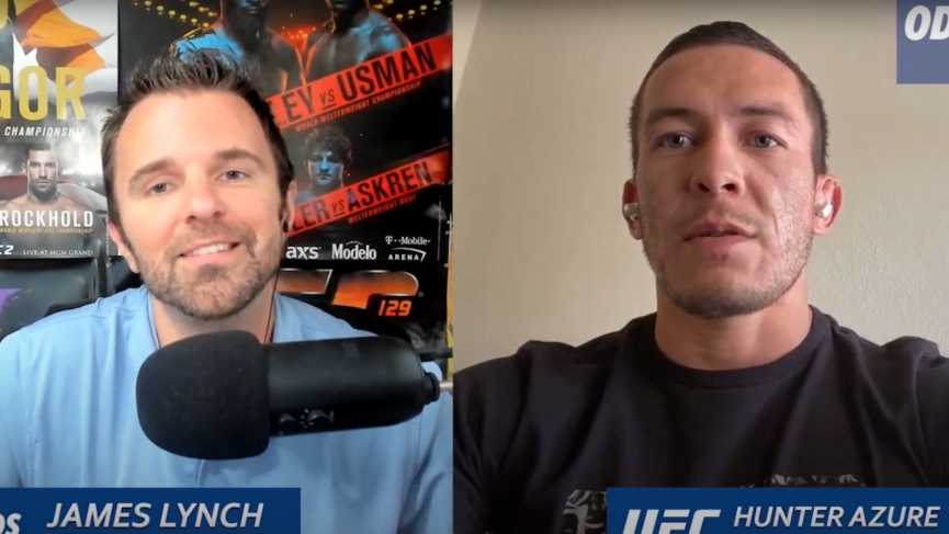 UFC Vegas 9 Fighter Interview Hunter Azure - Azure vs. Smith 1 James lynchazure 02