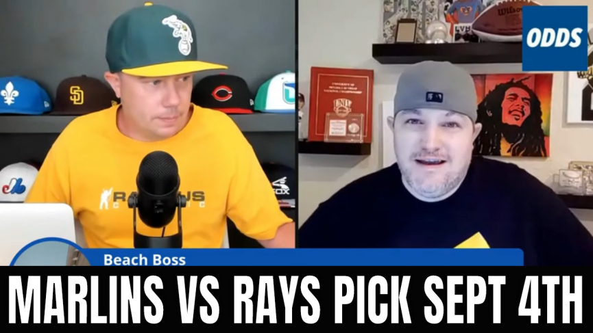 Marlins vs Rays Pick September 4, 2020 | Free MLB Picks and Predictions | Betting With The Bag 1 Marlins vs Rays Pick Sept 4th