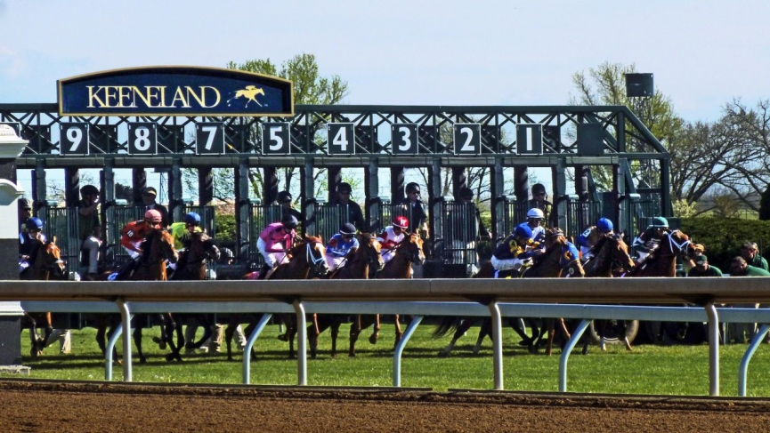 0316 ky keeneland gate