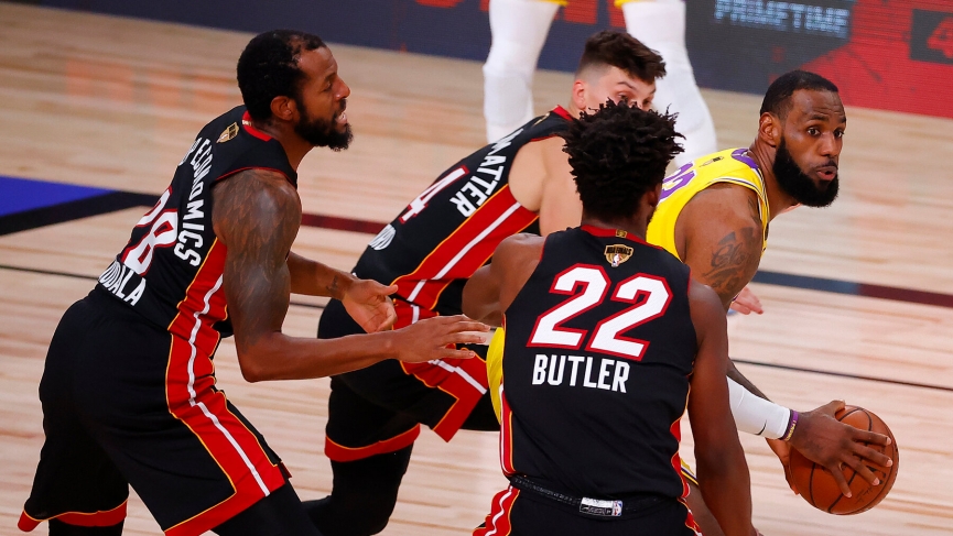 LA Lakers vs Miami Heat Pick - Game 2 NBA Finals 1 lebrontripled e1601660419557