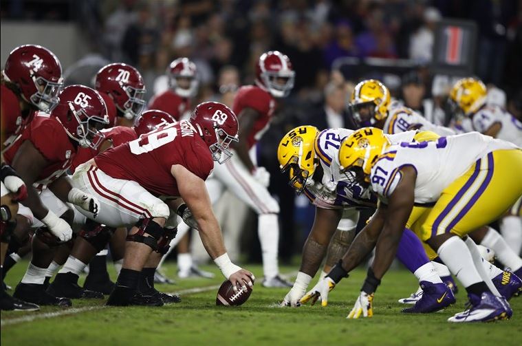 Alabama Vs LSU Odds