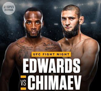 Edwards Vs Chimaev Odds