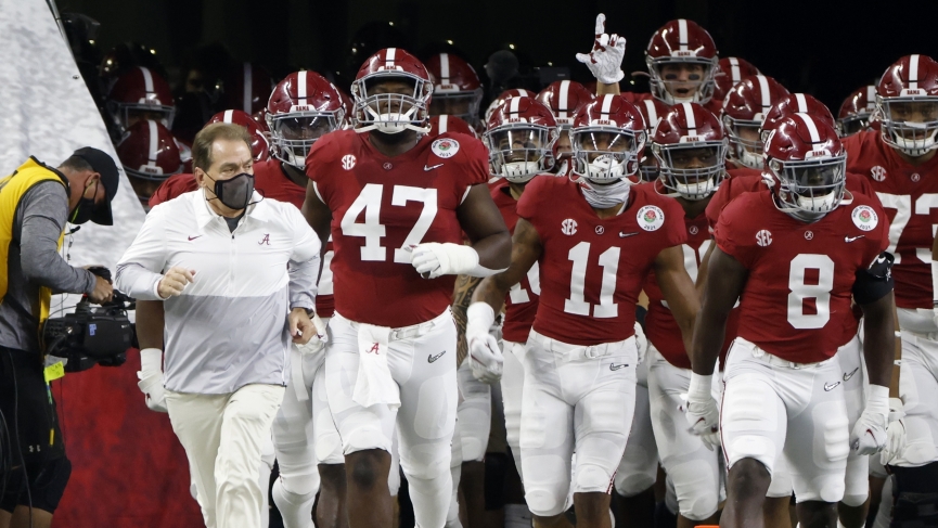 Alabama vs Ohio St Pick | College Football Predictions National Championship Game 1 Nick Saban Odds
