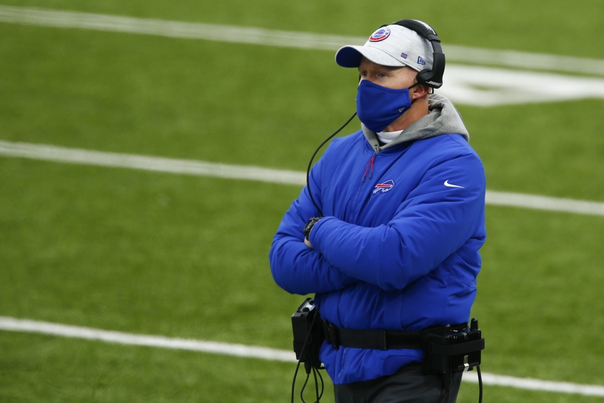 Buffalo Bills head coach Sean McDermott