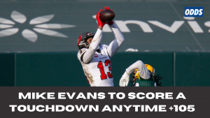 Mike Evans to Score Touchdown Anytime +105