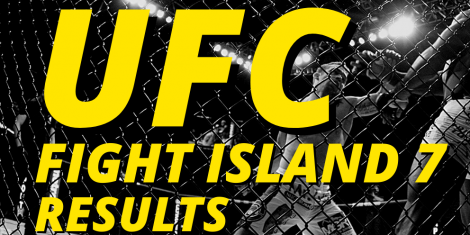 UFC Fight Island 7 Odds and Results