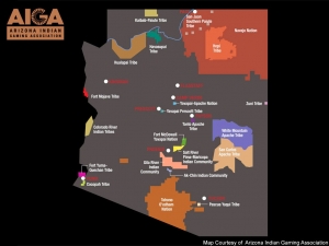 Arizona Indian Gaming Map