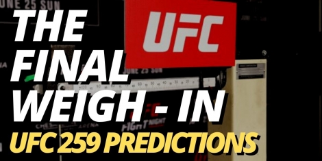 UFC 259 Odds