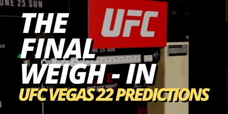 UFC Vegas 22 Odds